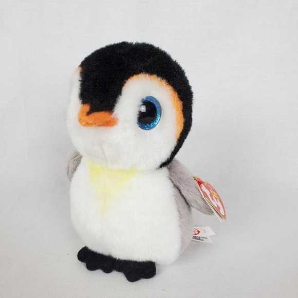 Ty Beanie baby Velvety Pongo the Penguin